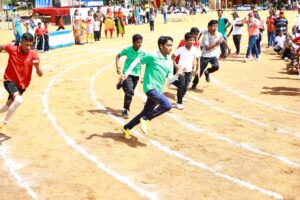 Boys Athletics at RISHS International CBSE School Mangadu