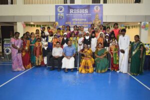 Group picture of Thamizh Mandram Function, RISHS International School, Chennai