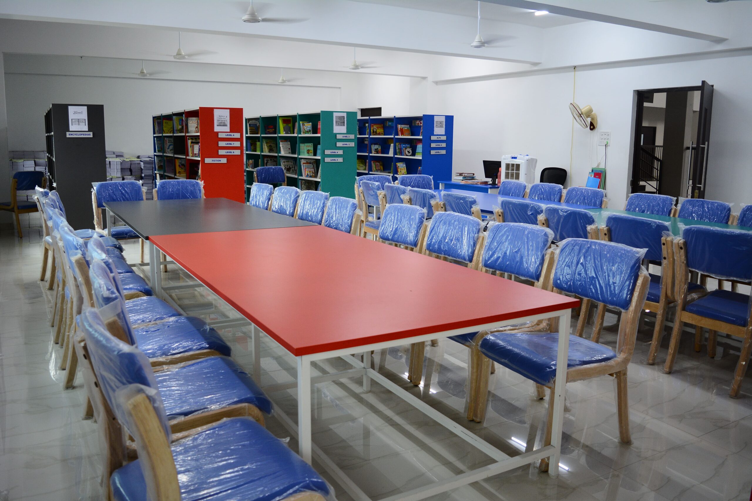 Library at RISHS International CBSE School Mangadu