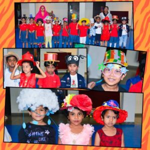 Mad Hatters Day Creative Had by Kindergarten Students - RISHS