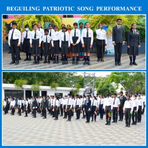 Patriotic song performance - Independence Day Celebration at RISHS International School, Chennai