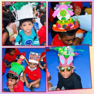 Pre KG Kids - Mad Hatters Day Celebration - RISHS International School, Chennai