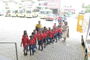 Pre - Kindergarten Field Trip -1- Reliance Super Market - RISHS International School
