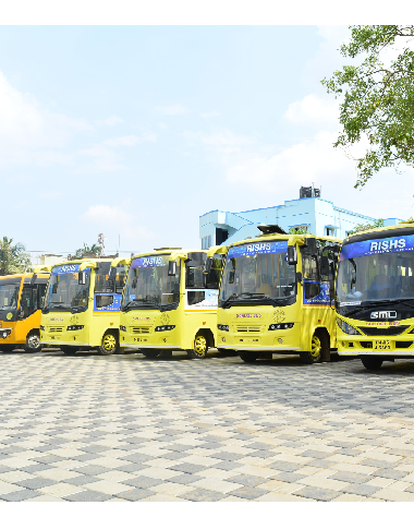 School Buses at RISHS International CBSE School Mangadu