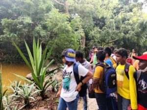 Student Exploring Adyar Eco-Park Trip at RISHS International School