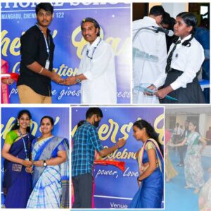 Student Welcoming Teacher 3- Teachers Day Celebration at RISHS International School, Chennai