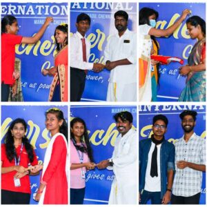 Students Greeting Teachers1 - Teachers Day Celebration at RISHS International School, Chennai