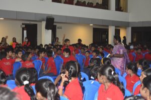 Students Interaction - Thamizh Mandram Function, RISHS International School, Chennai