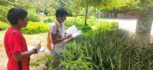 Students Taking Notes - Adyar Eco-Park Trip - RISHS International School, Chennai