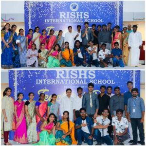 Students and Teachers Group Picture - RISHS International School, Chennai