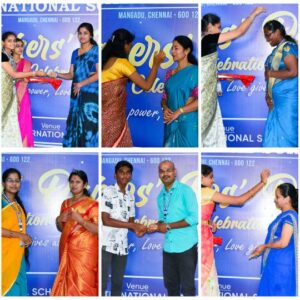 Students and Teachers - Teachers Day Celebration at RISHS International School, Chennai