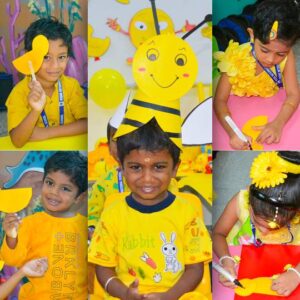 RISHS International School celebrated Yellow Day in Chennai.
