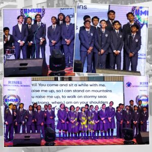 Welcome song by Students for IImun 2022 at RISHS International School - Chennai