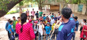 Zoo Keeper Showing Snake to Student - Adyar Eco-Park Trip - RISHS International School, Chennai