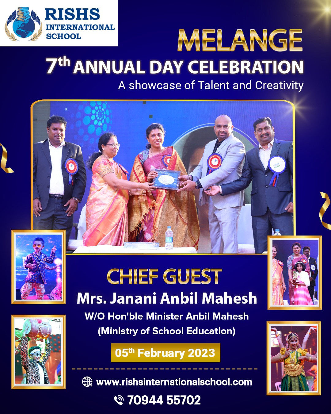 7th Annual day Celebration 2023 - RISHS International School