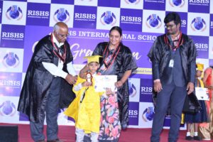 Certification Distribution for Kindergarten Students at Kindergarten Graduates at RISHS International School