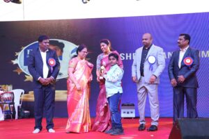 Chief Guest presented gifts to students -1 - Annual Day Celebrations 2023 - RISHS International School