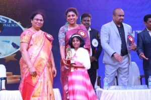 Chief Guest presented gifts to students -2 - Annual Day Celebrations 2023 - RISHS International School