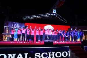 Dance performance by high school students: Annual Day Celebrations 2023, RISHS International School