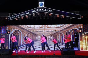 High school students perform a dance - 1 : Annual Day Celebrations 2023, RISHS International School